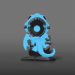 DRAGON DE OJOS AZULES GLOW - Imagen 3