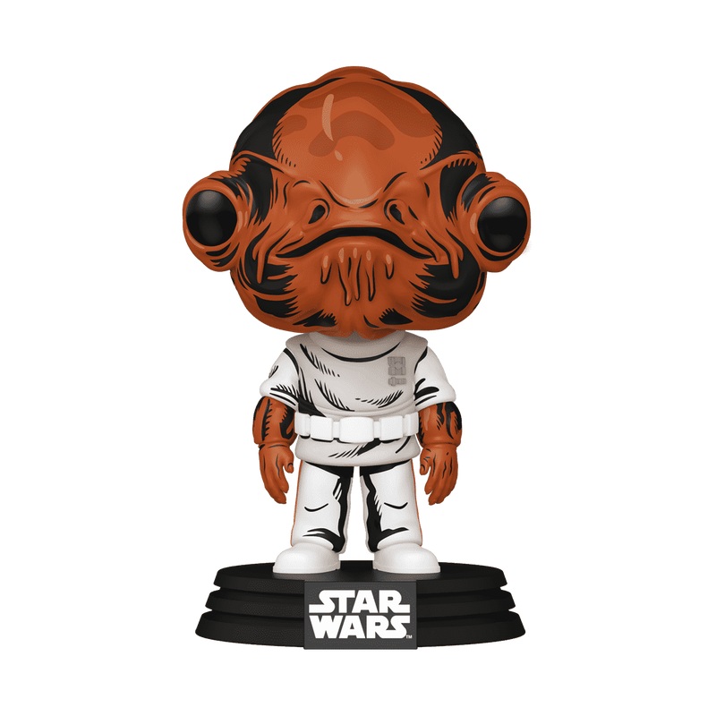 Admiral Ackbar (Retro) 1 ALMIRANTE ACKBAR RETRO - POR ENCARGO - Imagen 1