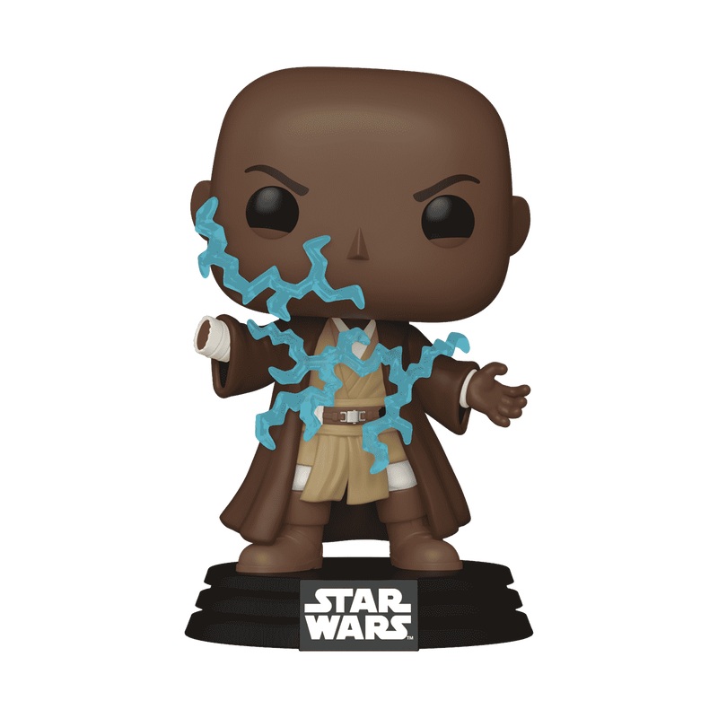 Mace Windu (Force Lightning Death) 1 Mace Windu (GLOW) - POR ENCARGO - Imagen 1