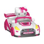 HELLO KITTY Y AUTO DE CARRERAS