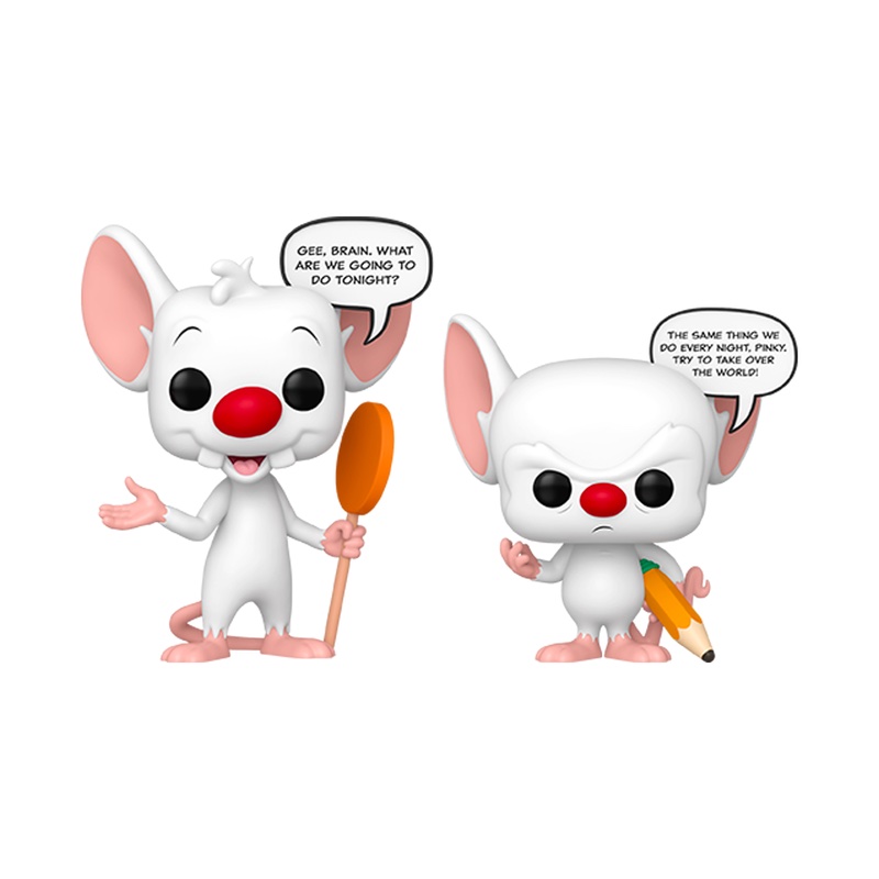 poinky y cerebro PINKY Y CEREBRO GLOW - POR ENCARGO - Imagen 1