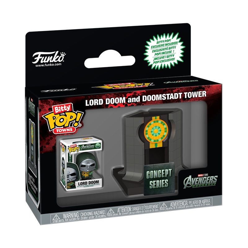 Doomstadt Tower LORD DOOM Y LA TORRE DOOMSTADT BITTY POP - POR ENCARGO - Imagen 1