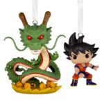 SHENTON Y GOKU ADORNO DE NAVIDAD - POR ENCARGO